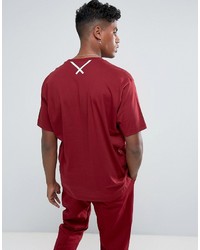 adidas Originals Xbyo Crew T Shirt In Red Bs2838