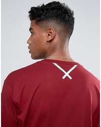 adidas Originals Xbyo Crew T Shirt In Red Bs2838