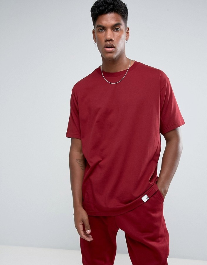 adidas Originals Xbyo Crew T Shirt Red Bs2838, $33 | Asos Lookastic
