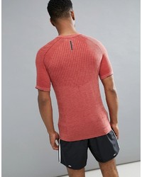 adidas Running Prime Knit T Shirt In Red Az2882