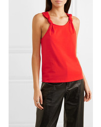 The Range Knotted Cotton Jersey Tank
