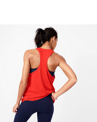 J.Crew Racerback Tank Top With French Logo