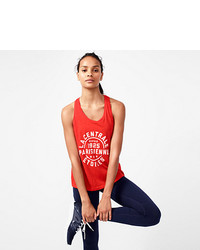 J.Crew Racerback Tank Top With French Logo