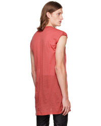 Rick Owens Red Dylan T Shirt
