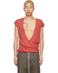 Rick Owens Red Dylan T Shirt
