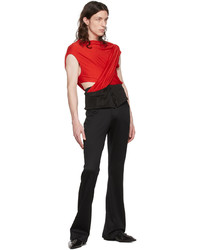 ARTURO OBEGERO Red Principe Tank Top