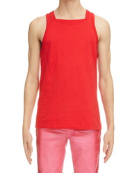 Givenchy Square Neck Jersey Tank Top