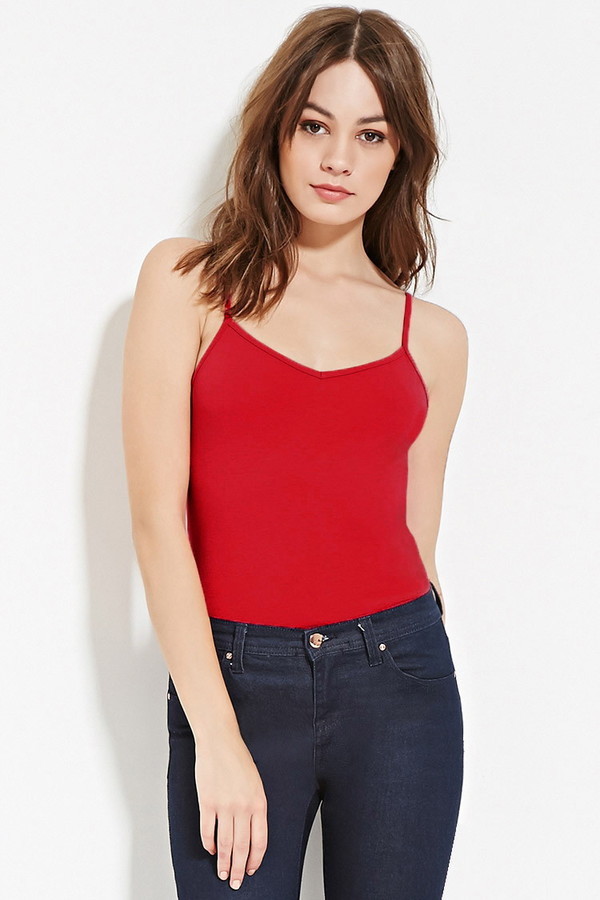 forever 21 v neck cami