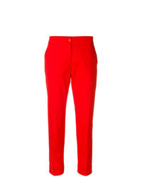 Red Tapered Pants