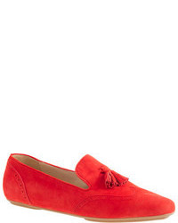 Red Tassel Loafers