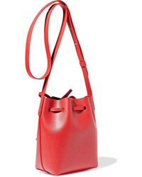 Mansur Gavriel Mini Mini Textured Leather Bucket Bag
