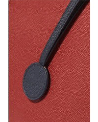 Roksanda Circle Textured Leather Pouch