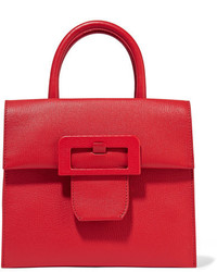Maison Margiela Buckle Textured Leather Tote