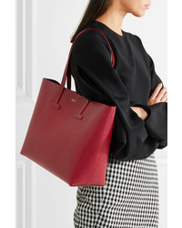 Tom Ford T Small Textured Leather Tote