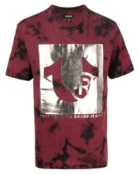 True Religion Tie Dye Graphic Print T Shirt