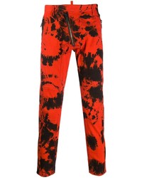 DSQUARED2 Tie Dye Panelled Jeans