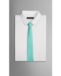 Burberry Overdyed Textured Linen Tie
