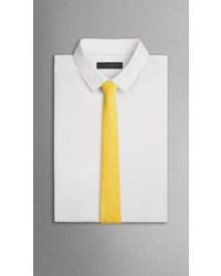 Burberry Overdyed Textured Linen Tie