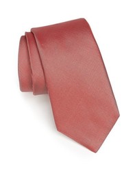 Nordstrom Woven Silk Tie Red Regular