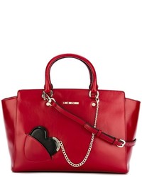 Love Moschino Chained Heart Detail Tote