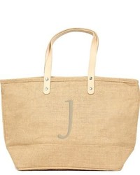 Cathy's Concepts Nantucket Monogram Jute Tote