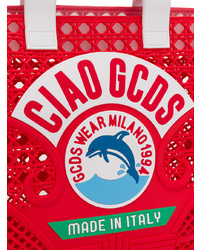 Gcds Perforated Ciao Tote Bag