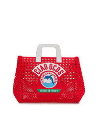 Gcds Perforated Ciao Tote Bag