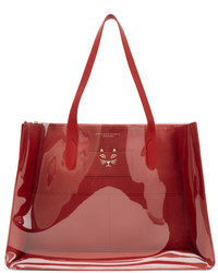 Charlotte Olympia Red Presley Tote