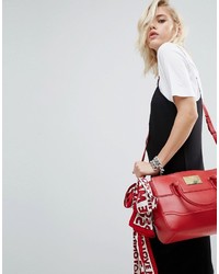 Love Moschino Tote Bag With Logo Scarf