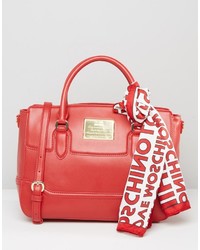 Love Moschino Tote Bag With Logo Scarf