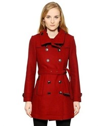 Burberry Daylesmoore Wool Blend Trench Coat