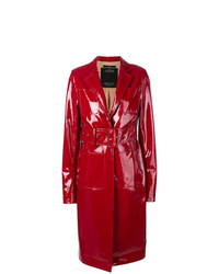 Rokh Lacquered Structured Trenchcoat