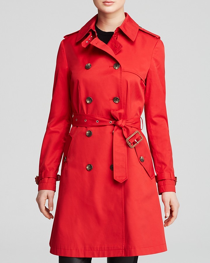 Lauren Ralph Lauren Coat Kent Double Breasted Skirted Trench | Where to ...