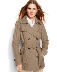 MICHAEL Michael Kors Michl Michl Kors Double Breasted Belted Trench Coat