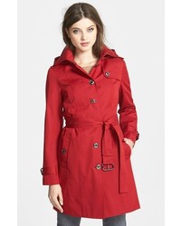 MICHAEL Michael Kors Michl Michl Kors Trench Coat With Detachable Hood Liner