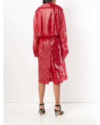 Christopher Kane Plastic Lace Trench Coat