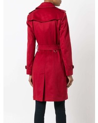Burberry Sandringham Fit Cashmere Trench Coat