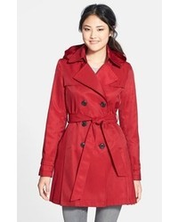 DKNY Skirted Trench