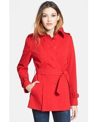 Trina Turk Double Breasted Trench Coat 8