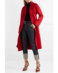 Michael Kors Collection Wool Trench Coat