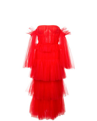 Carolina Herrera Layered Tulle Dress