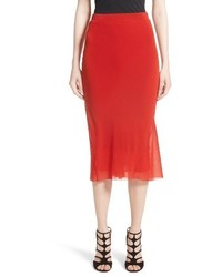 Red Tulle Skirt