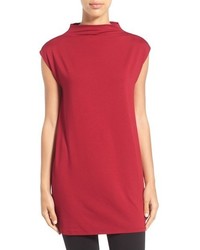Eileen Fisher Funnel Neck Jersey Tunic