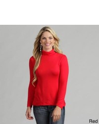 24/7 Comfort Apparel Basic Top Turtleneck Sweater