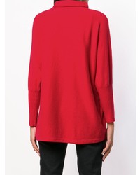 Philo-Sofie Cropped Sleeve Turtleneck Sweater