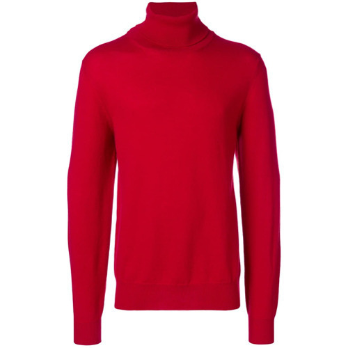 Maison Margiela Elbow Patches Turtleneck Jumper, $406 | farfetch.com ...