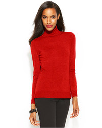 Alfani Long Sleeve Turtleneck Sweater