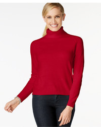 Karen Scott Long Sleeve Turtleneck Sweater Only At Macys