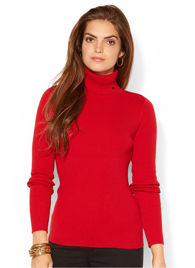 Lauren Ralph Lauren Long Sleeve Turtleneck Sweater | Where to buy ...