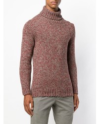 Zanone Marled Turtleneck Sweater